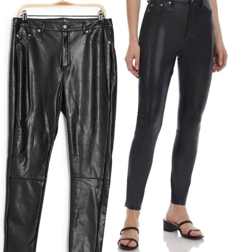 Faux Leather BAGATELLE skinny pants NWT Sz. XL